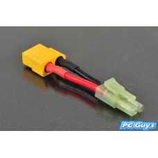 XT60 Female To Mini Tamiya Male Charge Battery Lead Adapter AR Drone